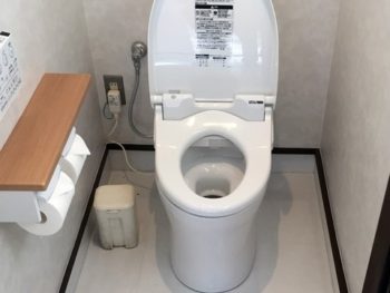 豊田市　Ｏカントリークラブ様　15番茶店トイレ・洗面所リフォーム事例